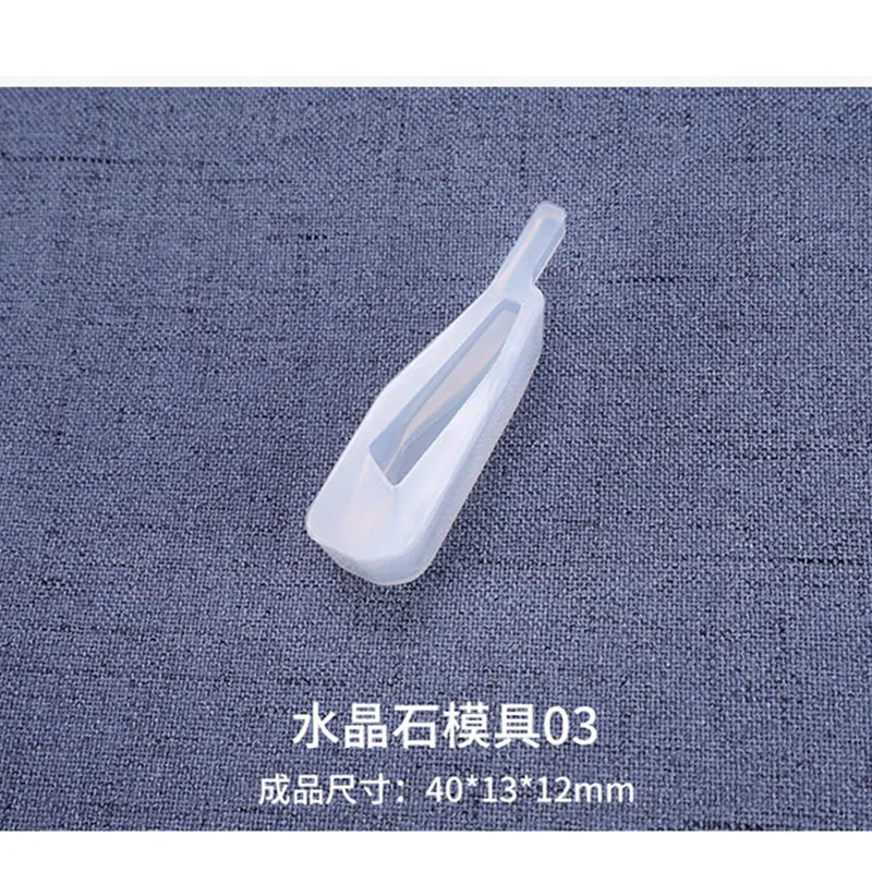 

4 pieces of irregular pendant shape silicone mold DIY candy chocolate mold UV resin dried flower jewelry accessory mold