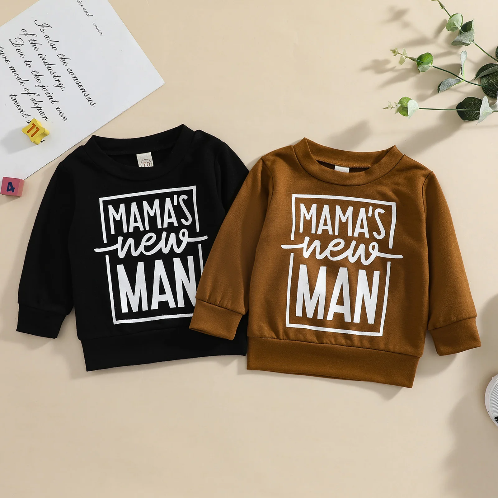 

Худи детское с длинным рукавом и круглым вырезом, на весну/осень