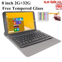 8 inch tablet%c2%a0pc with bluetooth keyboard 2gb32gb windows 10 home 1280 x 800 ips wifi dual camera quad core