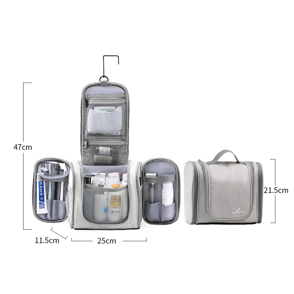 Дорожная сумка для туалетных принадлежностей мужчин органайзер косметики