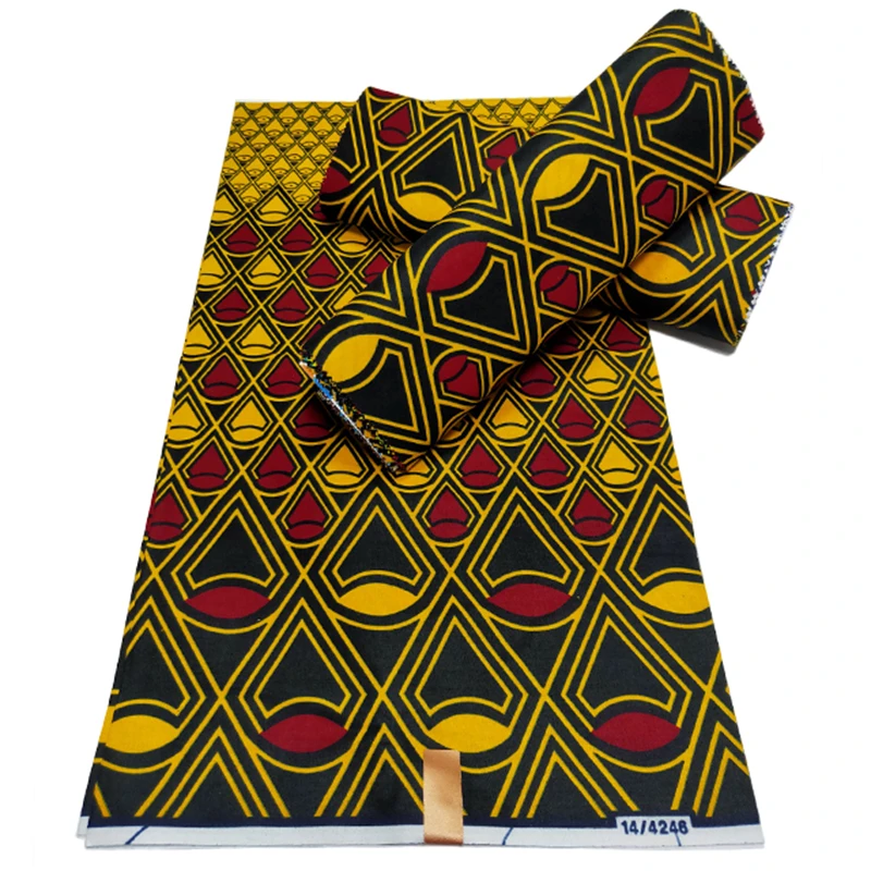 

Модные настоящие голландские Африканские Восковые принты ткань высокого качества 100% хлопок Анкара одежда нигерийский стиль батик материа...