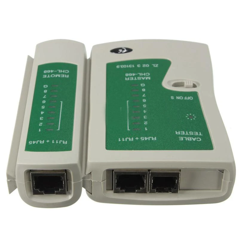 

Сетевой тестер Lan rj45 rj11 + Обжимные Щипцы для разъемов Ethernet