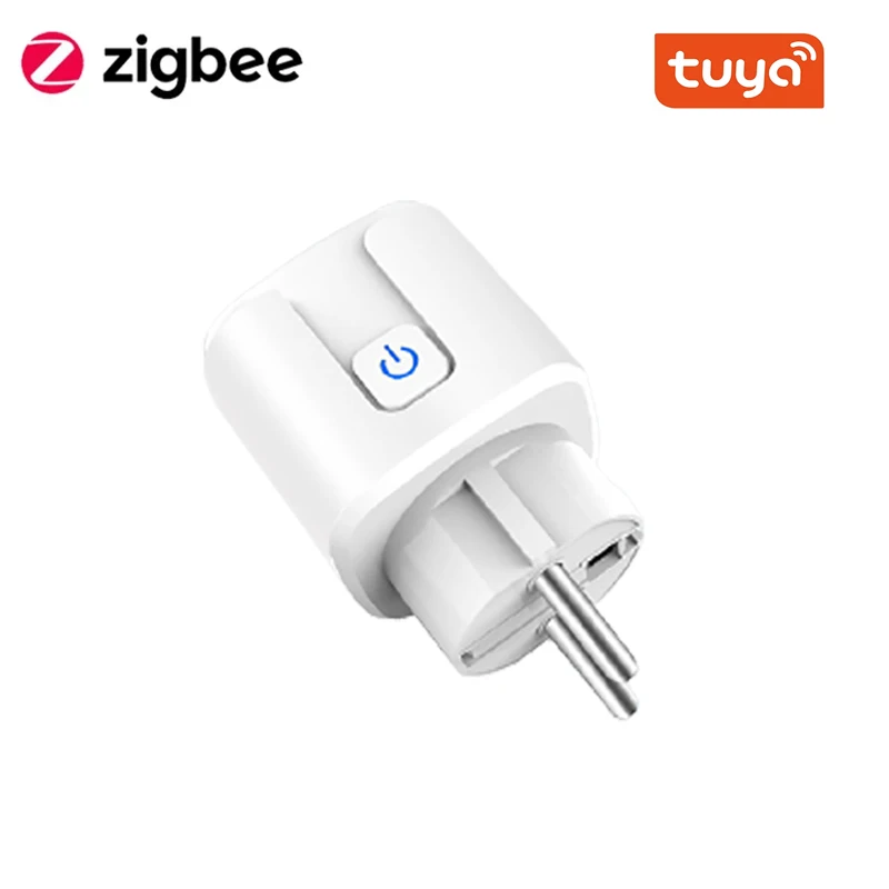 

Смарт-розетка Tuya Zigbee с поддержкой Wi-Fi и голосовым управлением