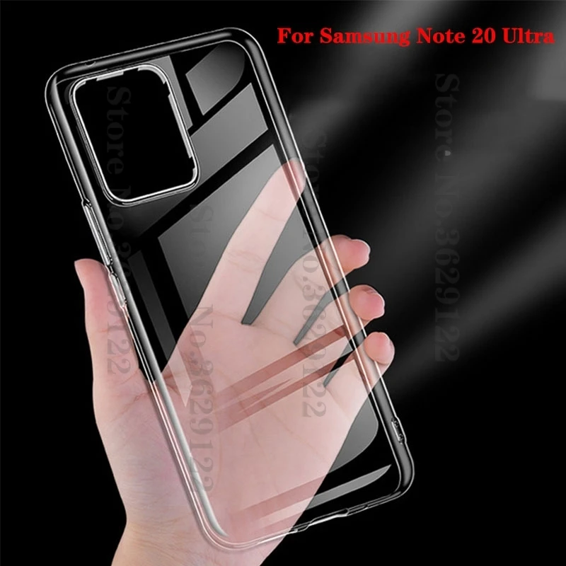 for samsung galaxy note 20 ultra case slim soft transparent high clear tpu phone cases for samsung s22 s21 s20 ultra plus fe 5g free global shipping