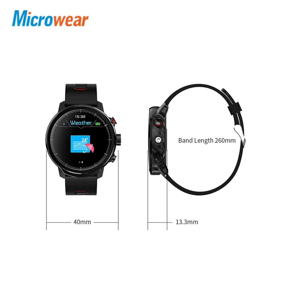 Новые микрочасы Смарт часы L5 IP68/Bluetooth/несколько видов спорта/Погода Smartwatch