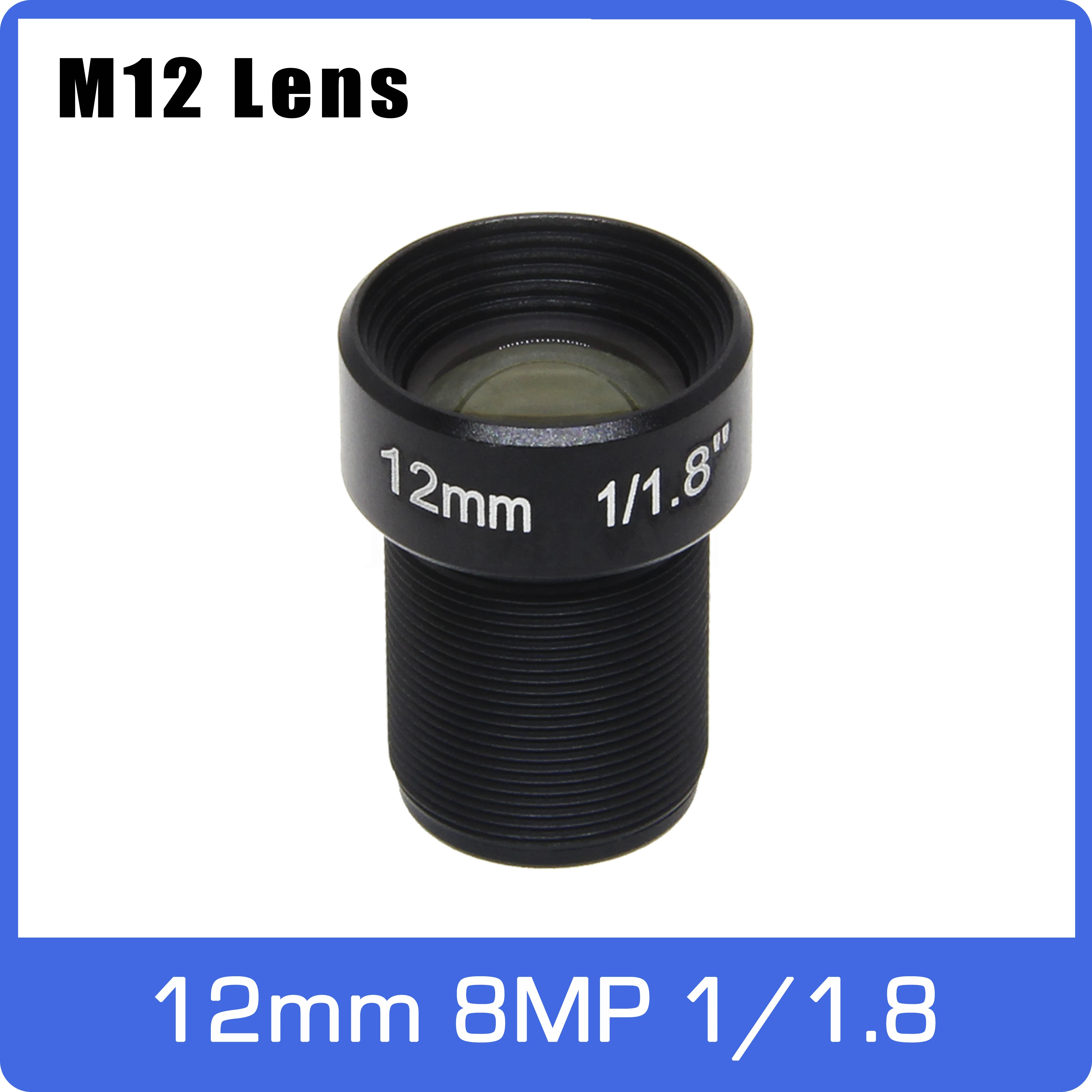 

Объектив 8 мегапикселей 4K фиксированный 1/1/1 дюйма 12 мм без искажений F2.0 для IP-Камеры видеонаблюдения SONY 226/178/334