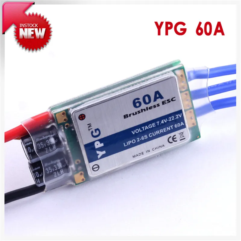 YPG LV ESC 40A/45A/60A /80A/100A SBEC Бесщеточный Регулятор скорости высокого качества|brushless speed