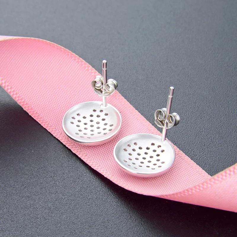 

Perfect S925 Sterling Silver Earrings Crystal Female Wedding Engagement Ear Jewelry Statement Stud Earrings CHDBR003207