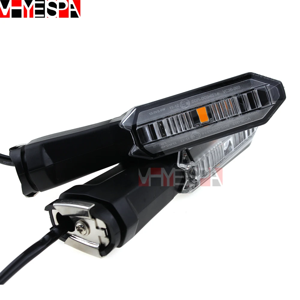 

For KAWASAKI Ninja Z H2 SE Z900 Z400 Motorcycle LED Turn Signal Indicator Lights Blinkers