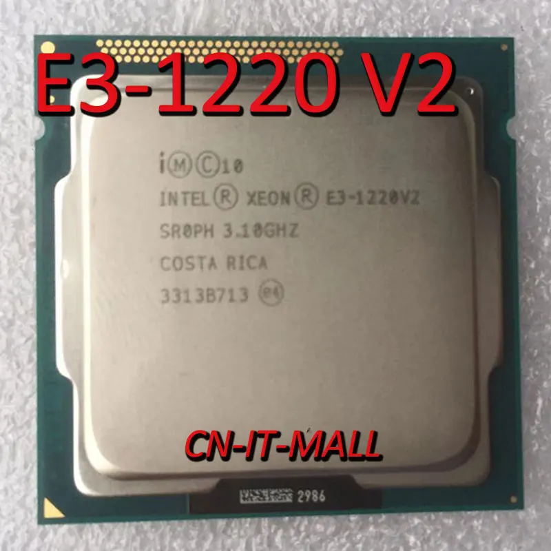 Процессор Intel Xeon V2 3 6 ГГц 8 м 4 ядра потоков процессор LGA1155|Компьютерные кабели и
