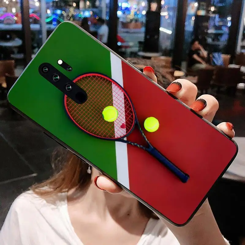 

Sport Tennis Phone Case for Redmi Note 9 8 8T 8A 7 6 6A Go Pro Max Redmi 9 K20 K30 Pro