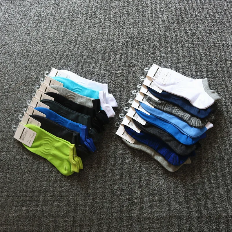 Мужские износостойкие Повседневные носки домашние трендовые Однотонные