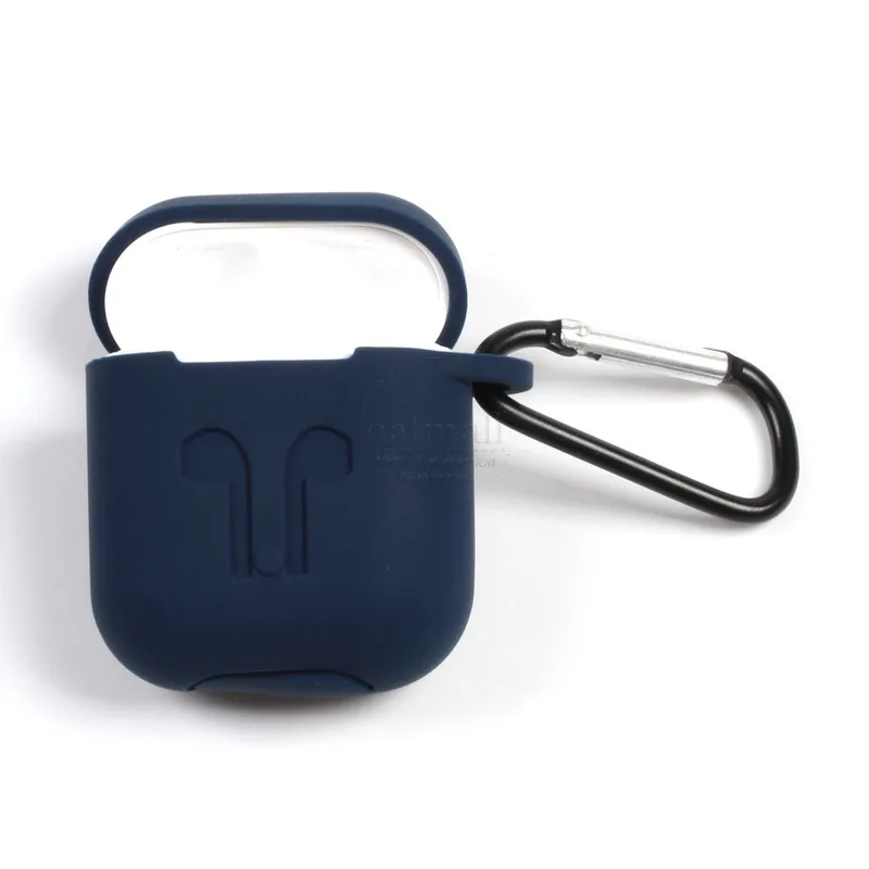 4 в 1 для Apple AirPods 2 чехол на аирподс зарядки силиконовый + ремешок часов ремешки