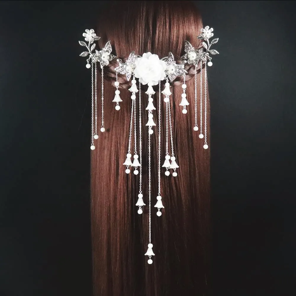 

Костюм Тиара заколка в стиле ретро древний Скорпион классические украшения древние бритвенные кисточки Hanfu COS аксессуары для волос