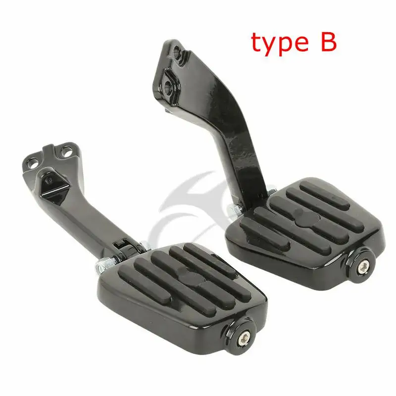 Мотоциклетные задние крепежные скобы для пассажирских ножек Harley Dyna Glide Wide Fat Bob Low