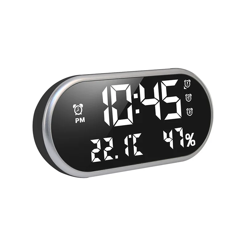Высококачественные настольные часы светодиодные цифровые с отображением