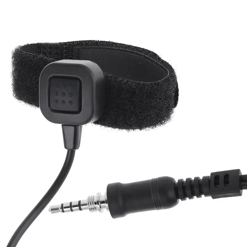 

Vibrate Ear Bone Earpiece Speaker Mic Finger PTT Headset for Yaesu Vertex VX-6R VX-7R FT-270 FT-270R Walkie Talkie
