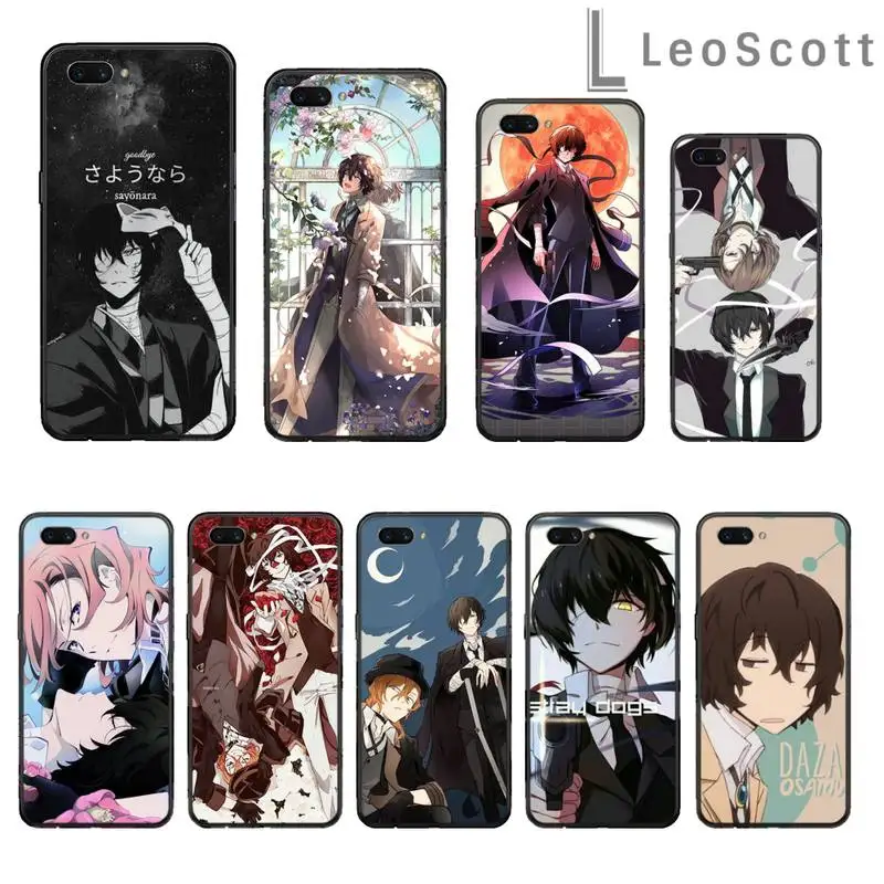 

Anime Bungou Stray Dogs Phone Case For OPPO R9 R11 R15 R17 RENO Realme S PLUS Normal 2z 3 5 C2 pro