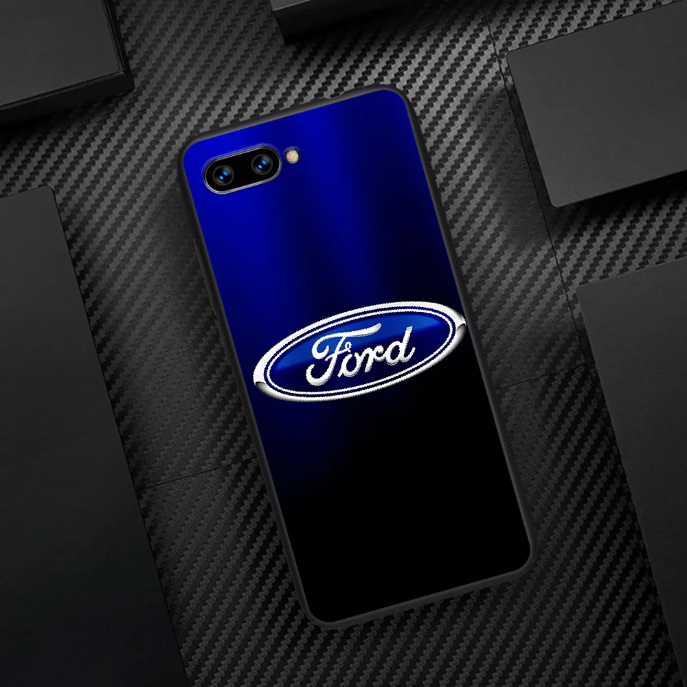 

Car Logo Fords Mustangs Phone Case Cover Hull For HUAWEI Honor 6A 7A 7C 8 8A 8S 8x 9 9x 10 10i 20 Lite Pro black Cell Tpu Back