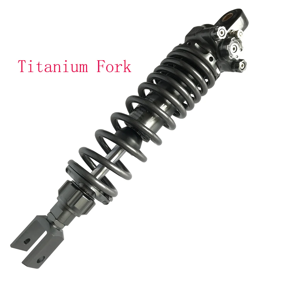 Titanium Fork 320mm Универсальный 320 мм 12," Задний амортизатор мотоцикла задняя подвеска для одного амортизатора мотоцикла - Цвет: Titanium Fork 320mm