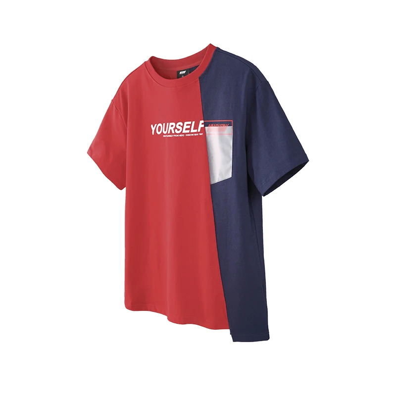 VIISHOW уличная кремово белый Для мужчин футболка бренд Повседневное одноцветное