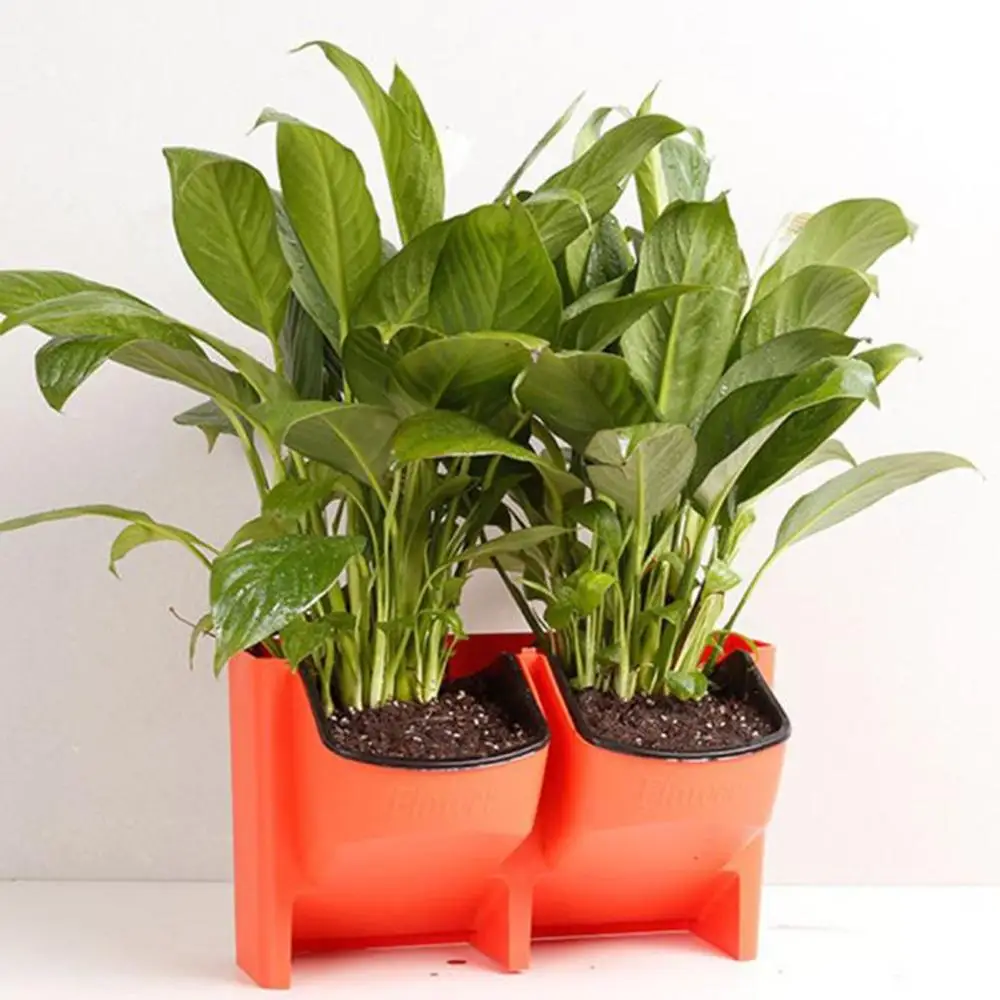 Vertical Hanging Garden Planter Flower Pots Layout Waterproof Wall Background Pot | Дом и сад