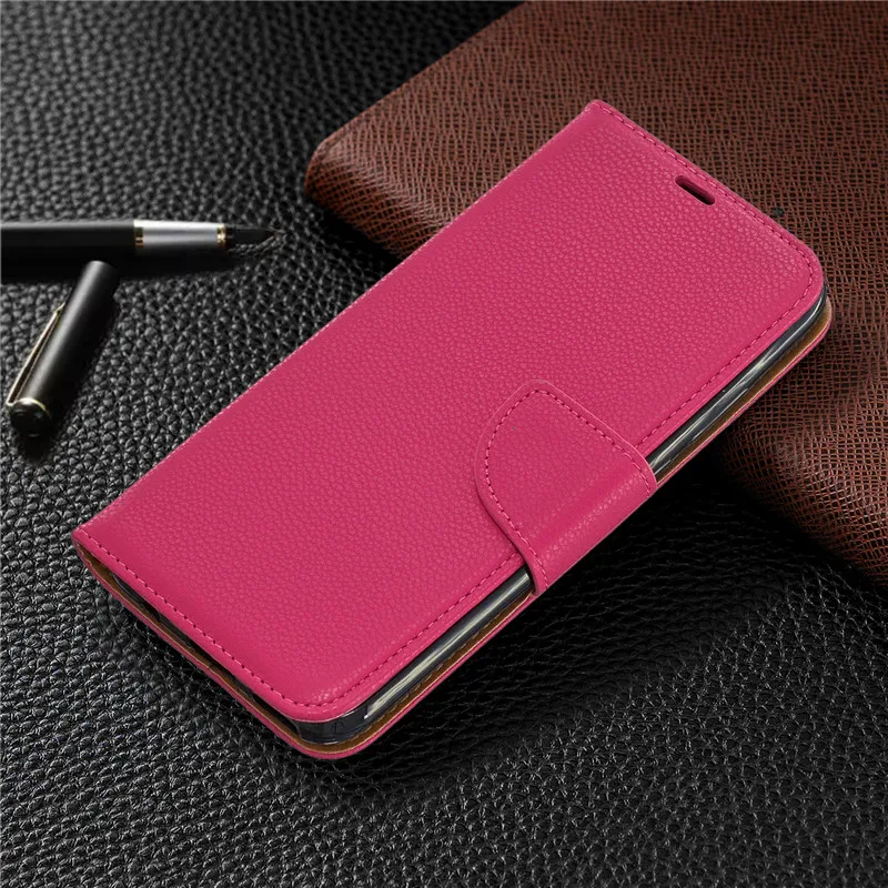 Lichi флип-Бумажник кожаный чехол для Redmi 7A Fundas для Xiaomi Redmi 7A 7 A 6 6A Note 7 K20 Pro Чехол-книжка Стенд чехол Капа