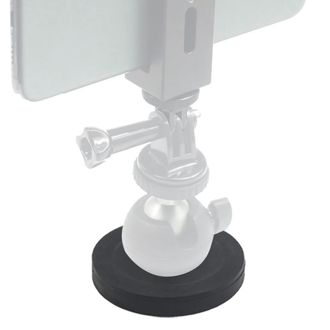 Монтажный кронштейн с магнитным основанием D66 мм/d43мм автомобильный держатель на