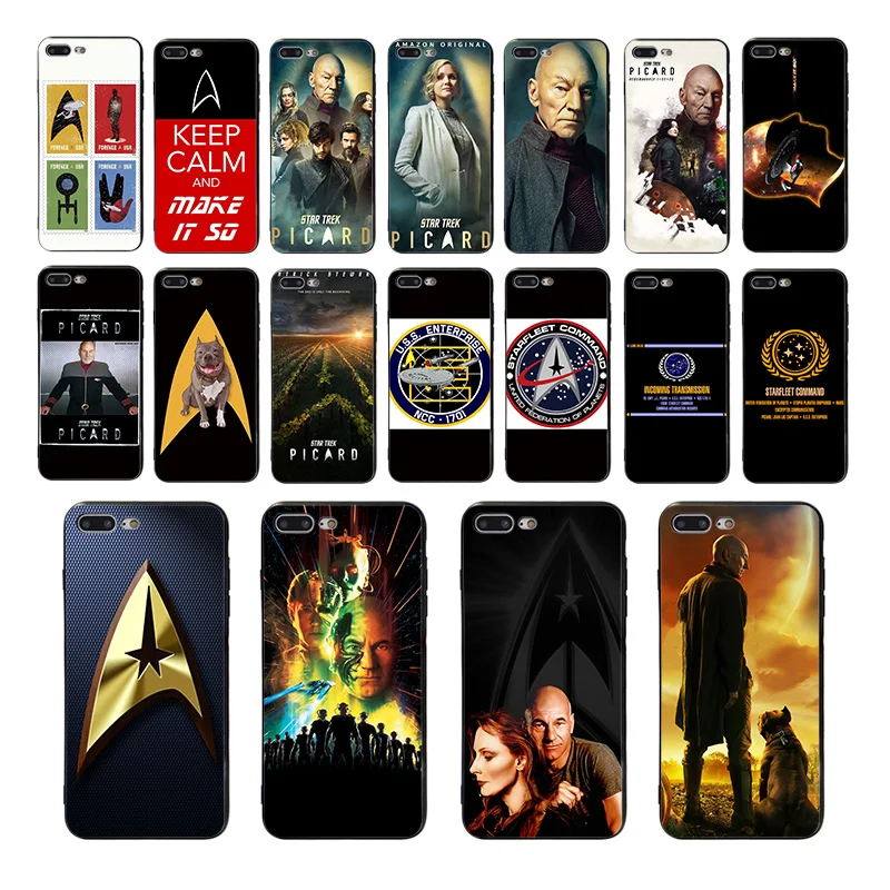 

Soft Mobile Phone Case Hit TV Series Star Trek Picard Cover For Iphone 12 11 Pro Max XS X XR 10 7 8 6S 6 Plus Luxury Shell Coque