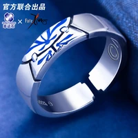 fate zero saber ring silver 925 sterling jewelry game anime chararcter fate saber figure model fz