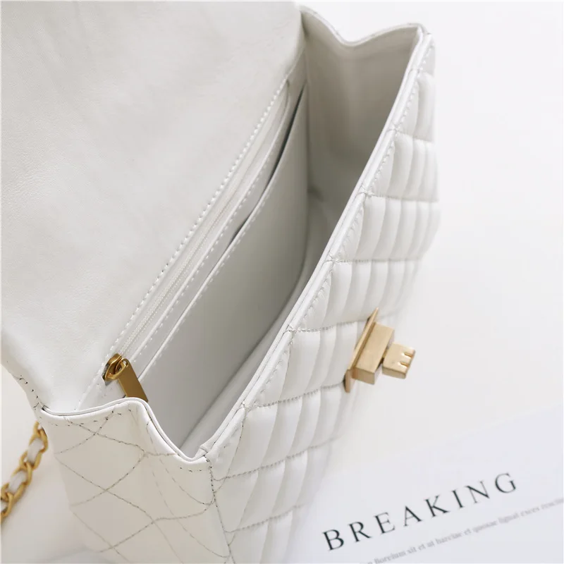 Модная классическая ретро сумка с алмазным узором простая элегантная Изысканная