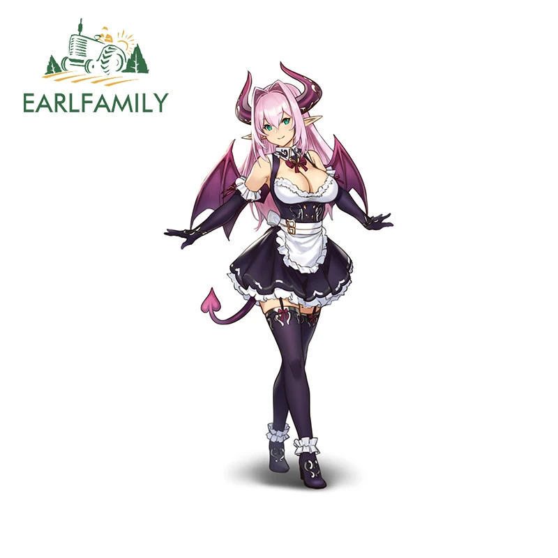 EARLFAMILY 13 см x 6,9 см для Houtengeki автомобильные наклейки мотоциклетная искусственная кожа лобовое стекло Водонепроницаемая камера