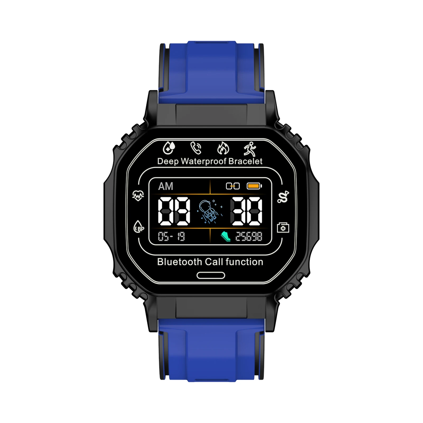 

Smart Bracelet Compatible with Bluetooth Call Multifunctional Waterproof Sports Watch for Adults Children
