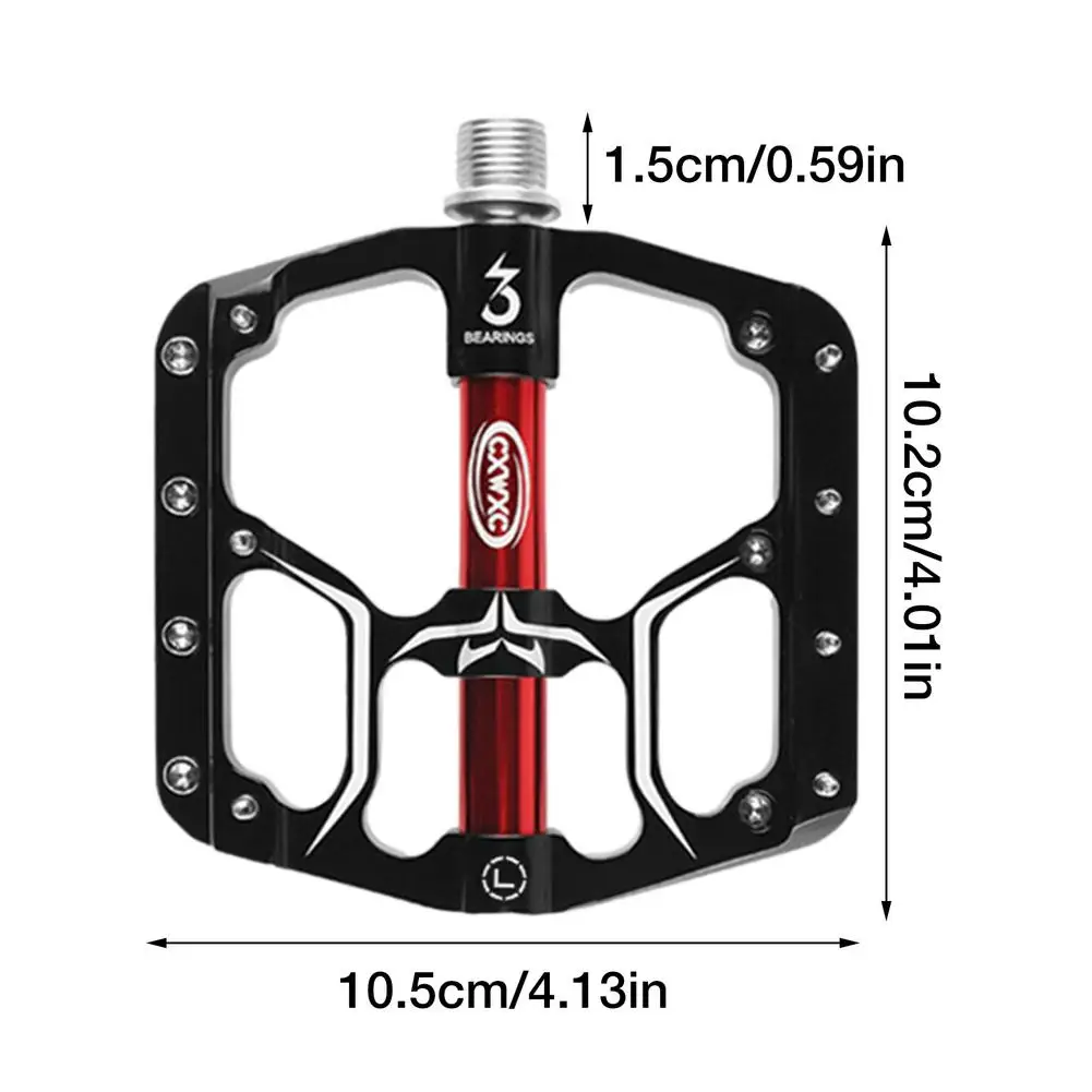 

Bicycle Pedals Riding Pedals Aluminum Alloy Road Bike Pedal Waterproof Anti-slip Cycling Pedal For Mountain Bike Hiking Bicycles