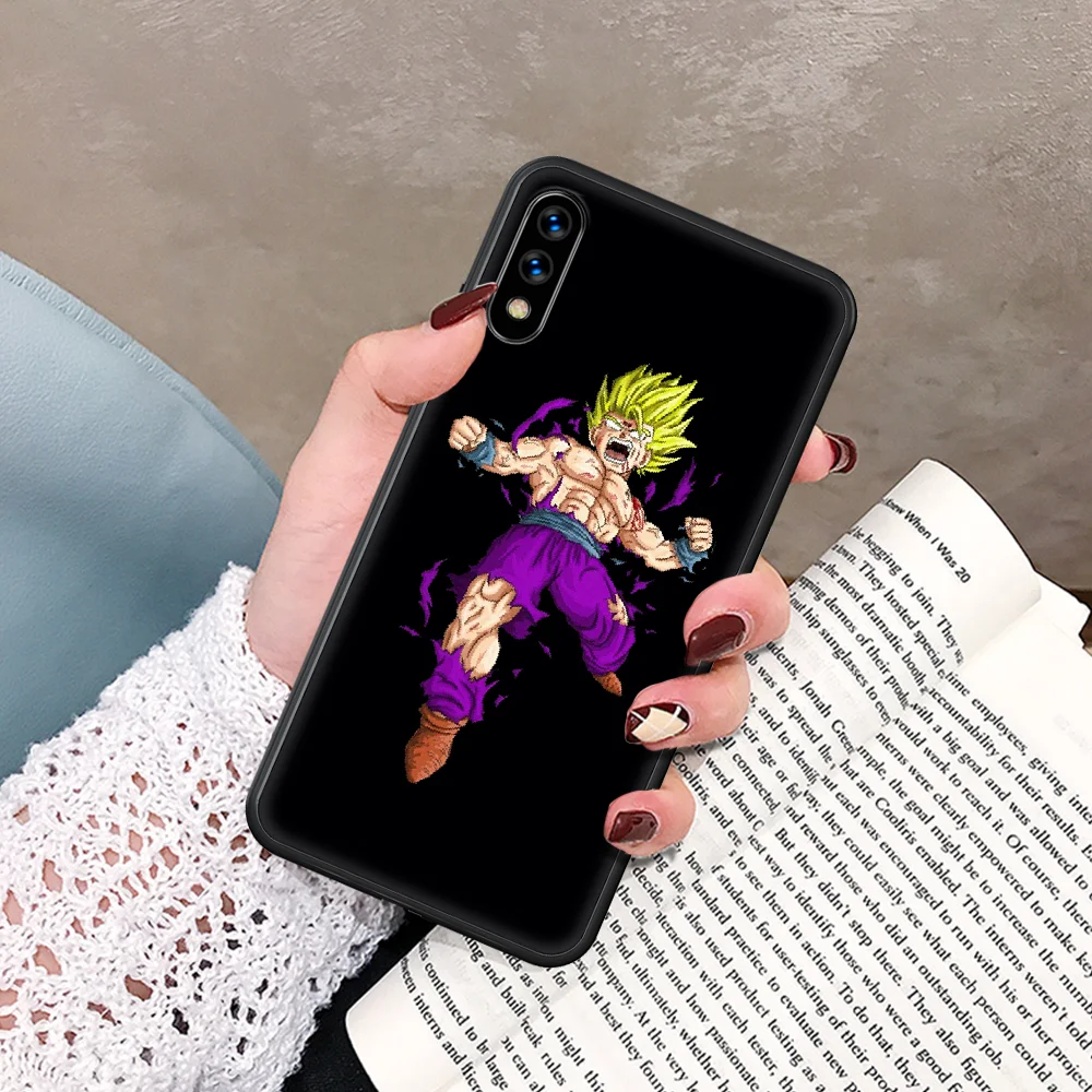 

Cute D-Dragon Ball Z Super Son Goku DBZ Phone Case For Huawei Honor 6A 7A 7C 8 8A 8X 9 9X 10 10i 20 Lite Pro Play black