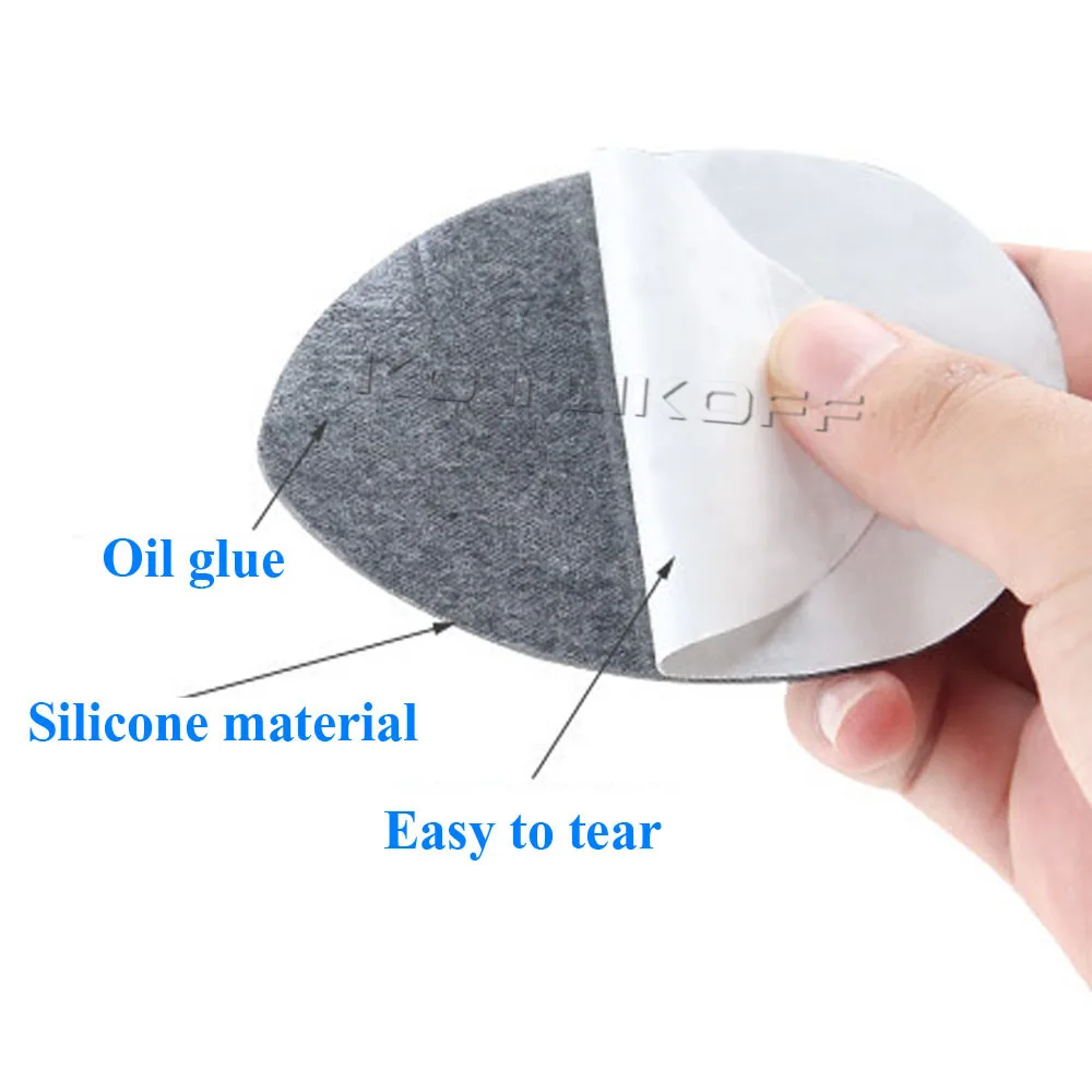 KOTLIKOFF Shoe Sole Sticker Anti Slip High Heel Adhesive Half Outsoles Sticker Forefoot Self Adhesive Grip Outsole Protector Pad