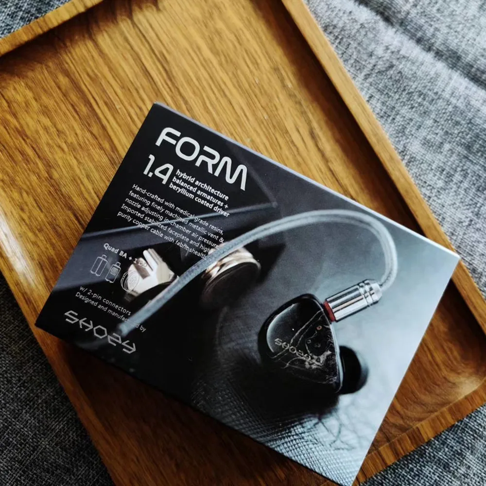 Наушники Shozy FORM 1 4 с 5 драйверами гибридные мониторы деревянные наушники Hifi