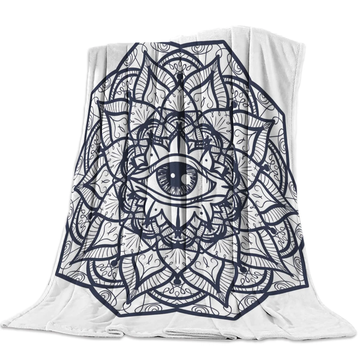 

Плед с рисунком мандалы глаз, мягкое удобное бархатное плюшевое одеяло, теплые простыни для дивана и кровати