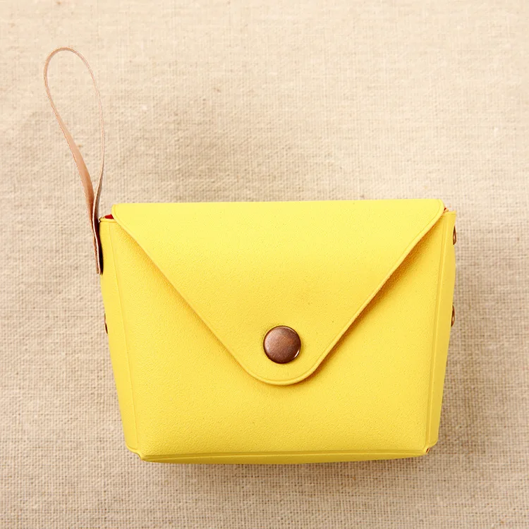 

Hot style Korean version cute candy color small wallet coin bag key bag hand small bag