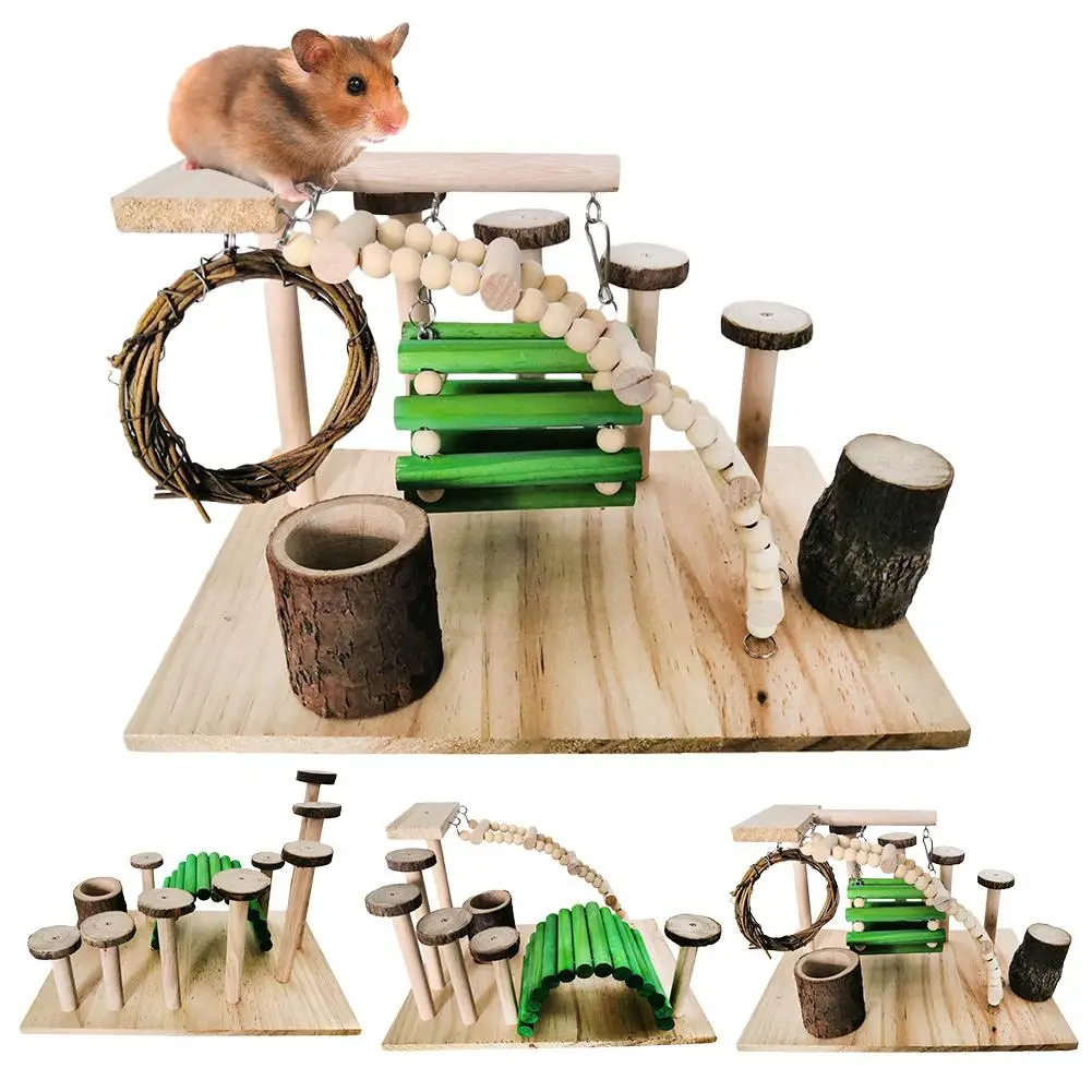 Хомяк Игрушка лестница маленькая для домашних животных Шаг Фитнес упражнения