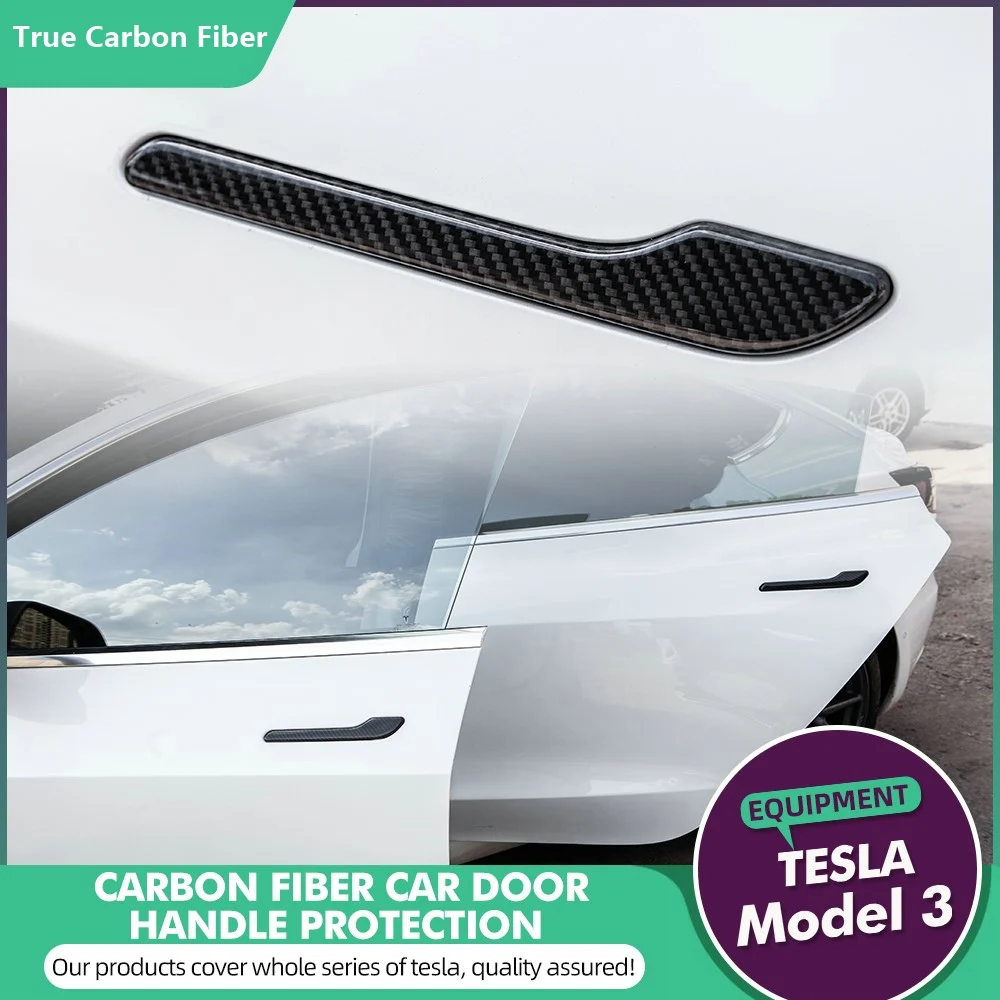 

4 шт./комплект, Защитные чехлы для дверных ручек Tesla Model 3 Model Y 2022