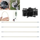 Набор для чистки дымохода, сверлильных щеток, каминов, печи, подметания