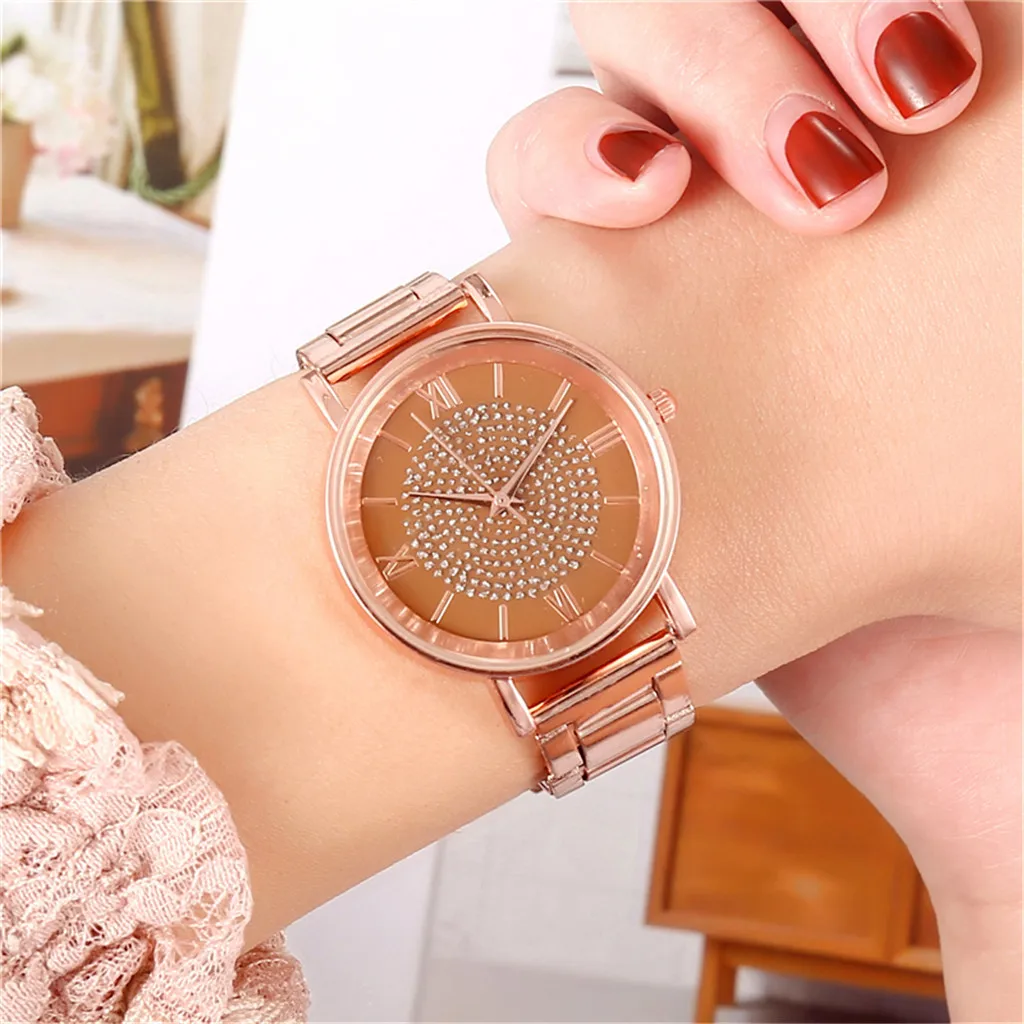 

Women Watches Top Brand Luxury Japan Quartz Movement Stainless Steel Silver White Dial Waterproof Wristwatches Relogio Feminino