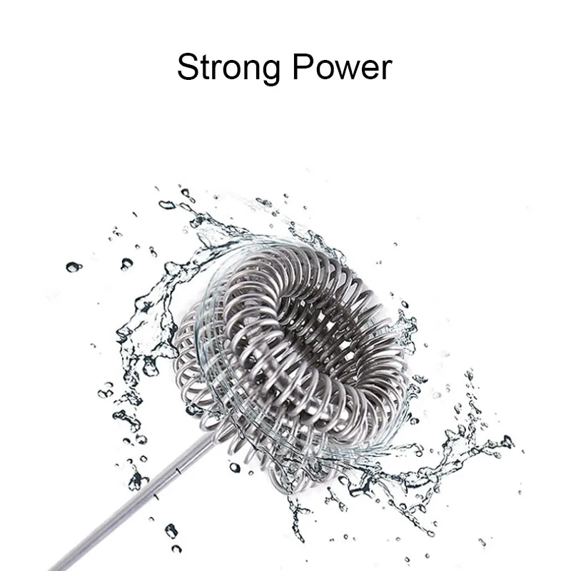 Электрический венчик из нержавеющей стали мощная ручка для взбивания яиц