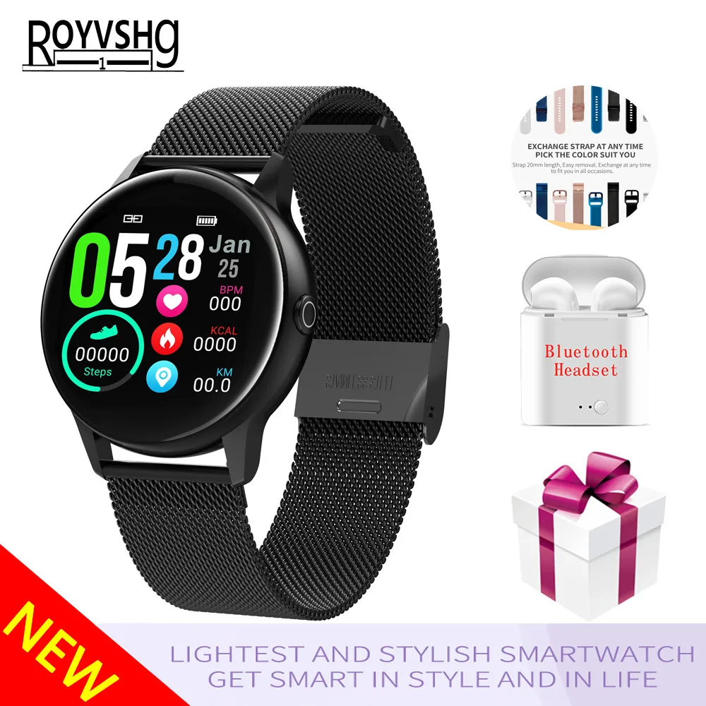 DT88 Смарт часы IP68 Водонепроницаемые женские Bluetooth умные с сердечным ритмом для