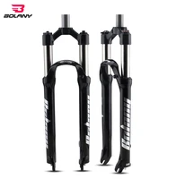 bolany mountain bike front fork 2627 529 inch bicycle shock absorber fork aluminum alloy shoulder control mechanical fork part