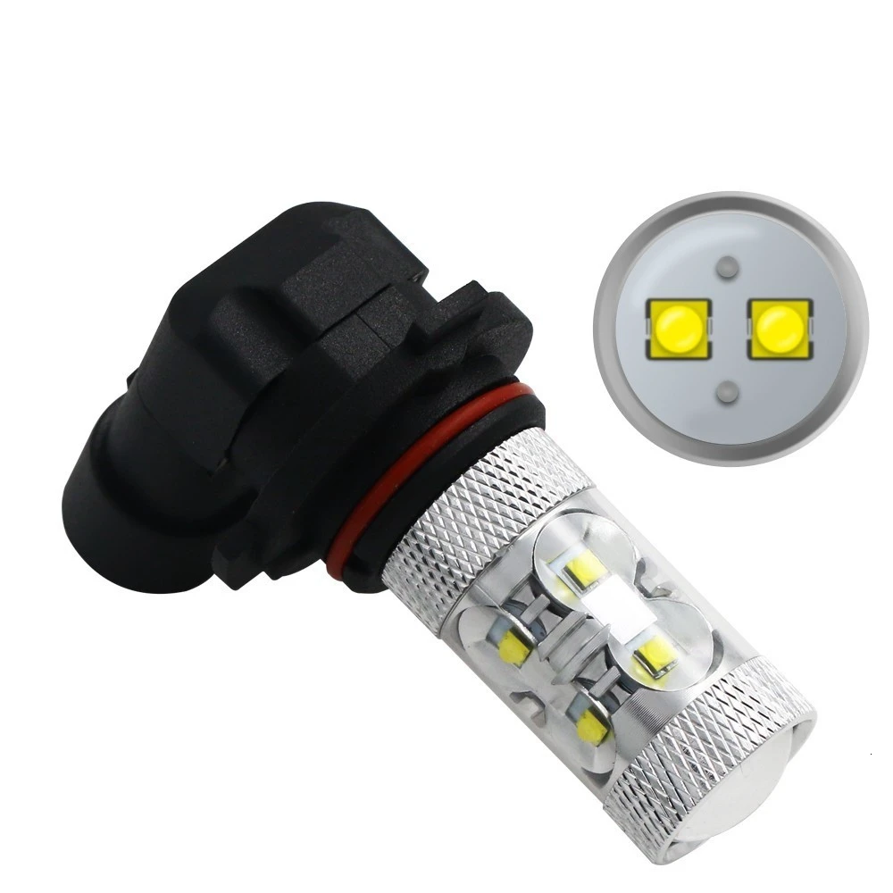 1 шт. 9005 9006 H8 H11 H16 Led HB4 HB3 туман светильник s лампы 10SMD 5202 вождение автомобиля ходовой