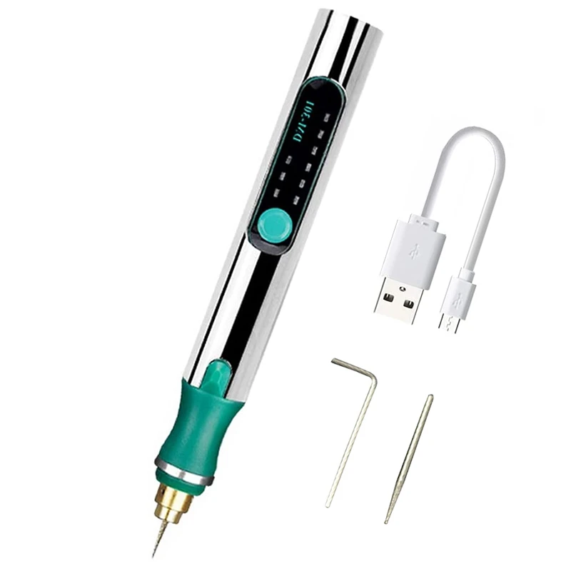 

USB Rechargeable Engraving Machines, Mini Electric Engraver Etching Pen Nail Pen Cordless Rotary Tools Engraved Jewelry