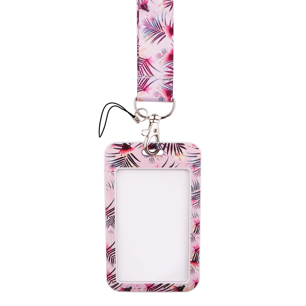 

PF583 Dongmanli Plant leaves Key lanyard Car Keychain Personalise Office ID Card Pass Gym Mobile Key Ring Badge Holder Jewelry