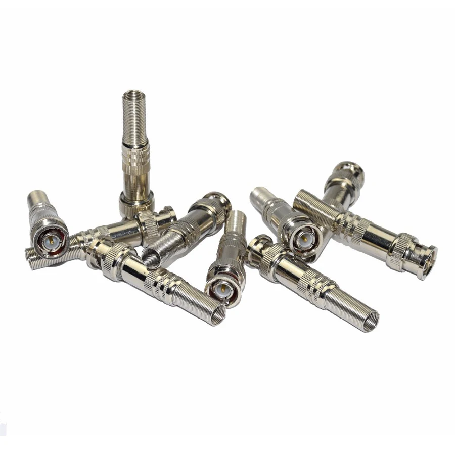 

CCTV Accessory BNC connector Male RG-59 Connector to Coaxial Cable